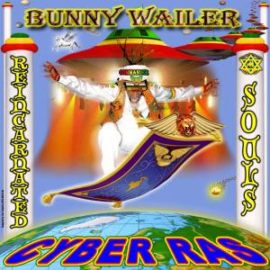 Bunny Wailer as Cyber Ras flying through space