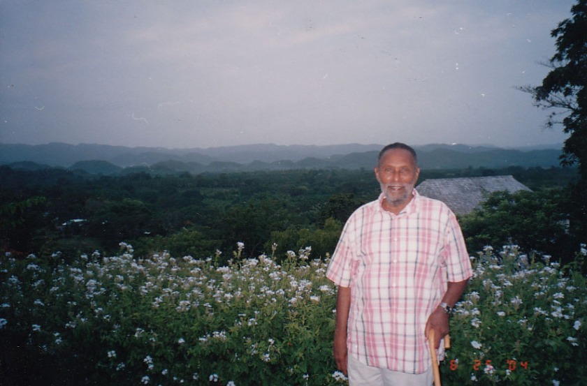 Stuart Hall at Good Hope Estate, Trelawny, Jamaica, 2004