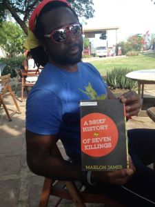 Marlon James at Calabash Literary Festival, June 2014